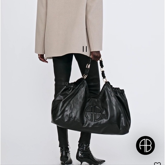 Anine Bing Kate tote in black. New with dust bag. - Picture 1 of 16